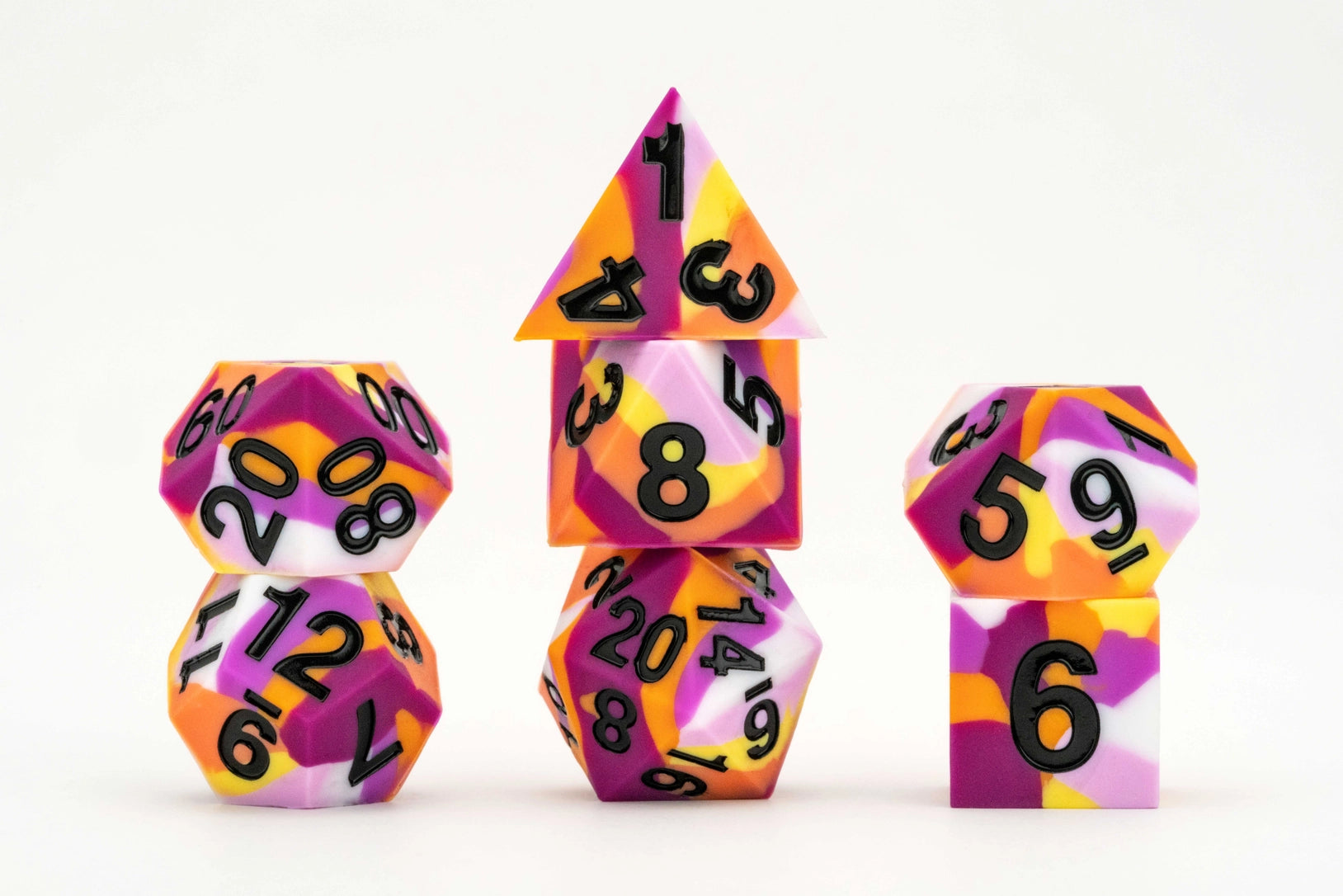 Pride Silicone Dice (Lesbian)