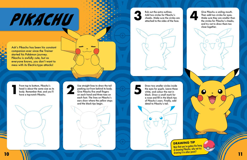 Pokémon: How to Draw: The official guide to drawing Pokémon.