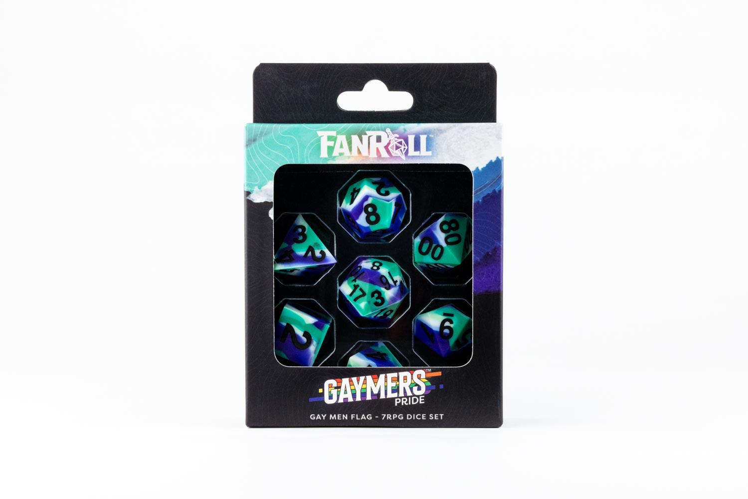 Pride Silicone Dice (Gay Men)