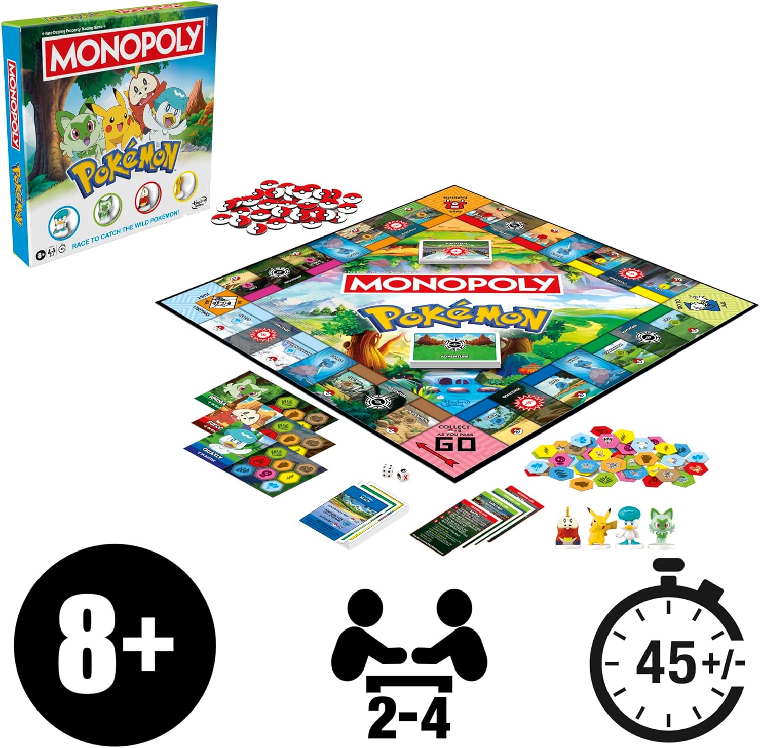 Monopoly Pokémon Edition Board Game