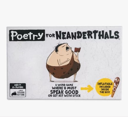 Poetry for Neanderthals