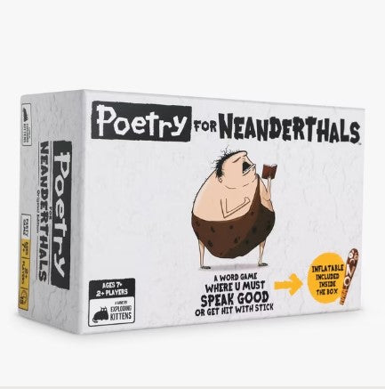 Poetry for Neanderthals
