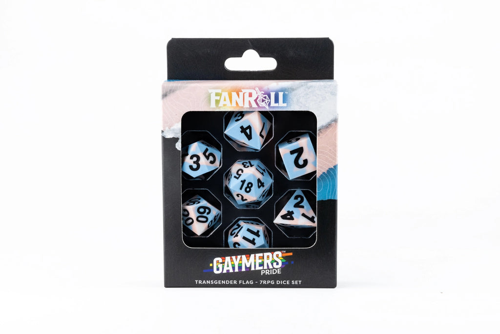 Pride Silicone Dice (Transgender)