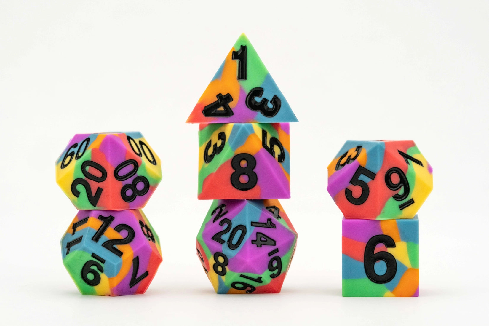 Pride Silicone Dice