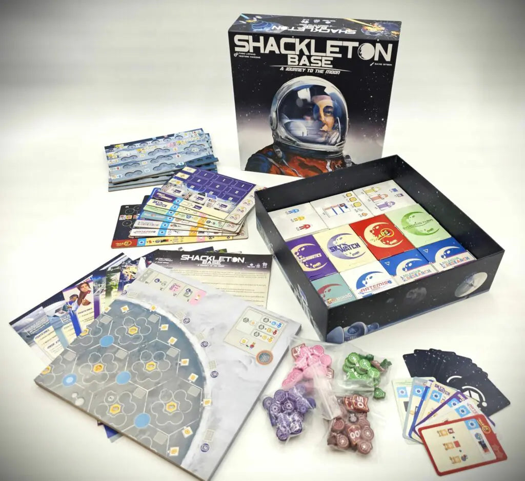 Shackleton Base: A Journey to the Moon